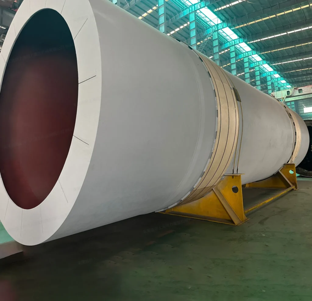 tongli kaolin rotary drum dryer in factory main picture