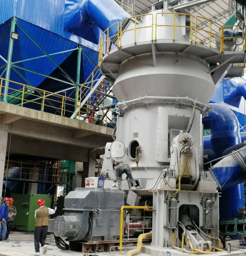 fly ash grinding vertical roller mill profile picture1 by tongli heavy machinery