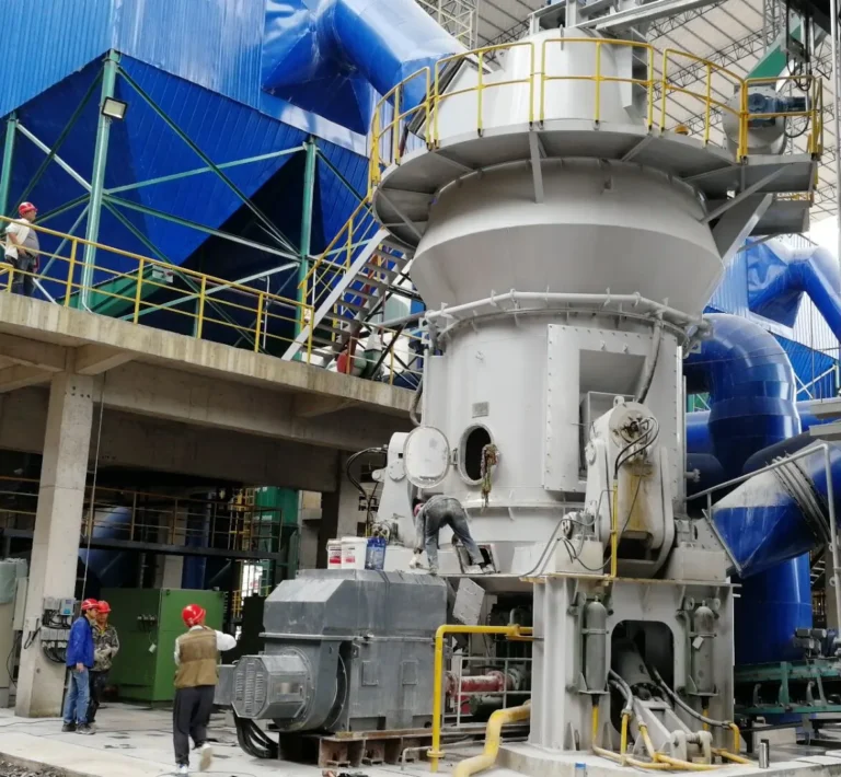 fly-ash vertical roller mill profile picture by tongli heavy machinery