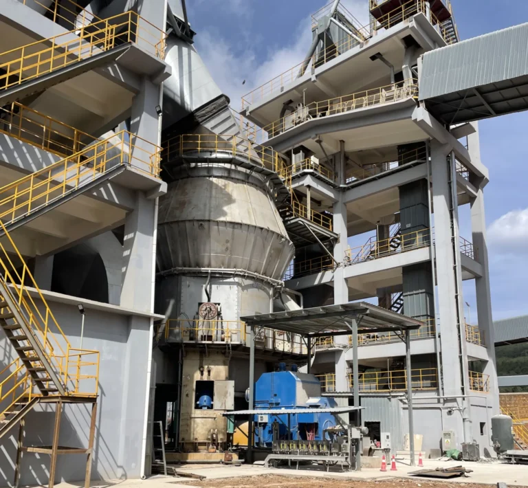 GGBFS granulated blast furnace slag vertical roller mill profile picture by tongli heavy machinery