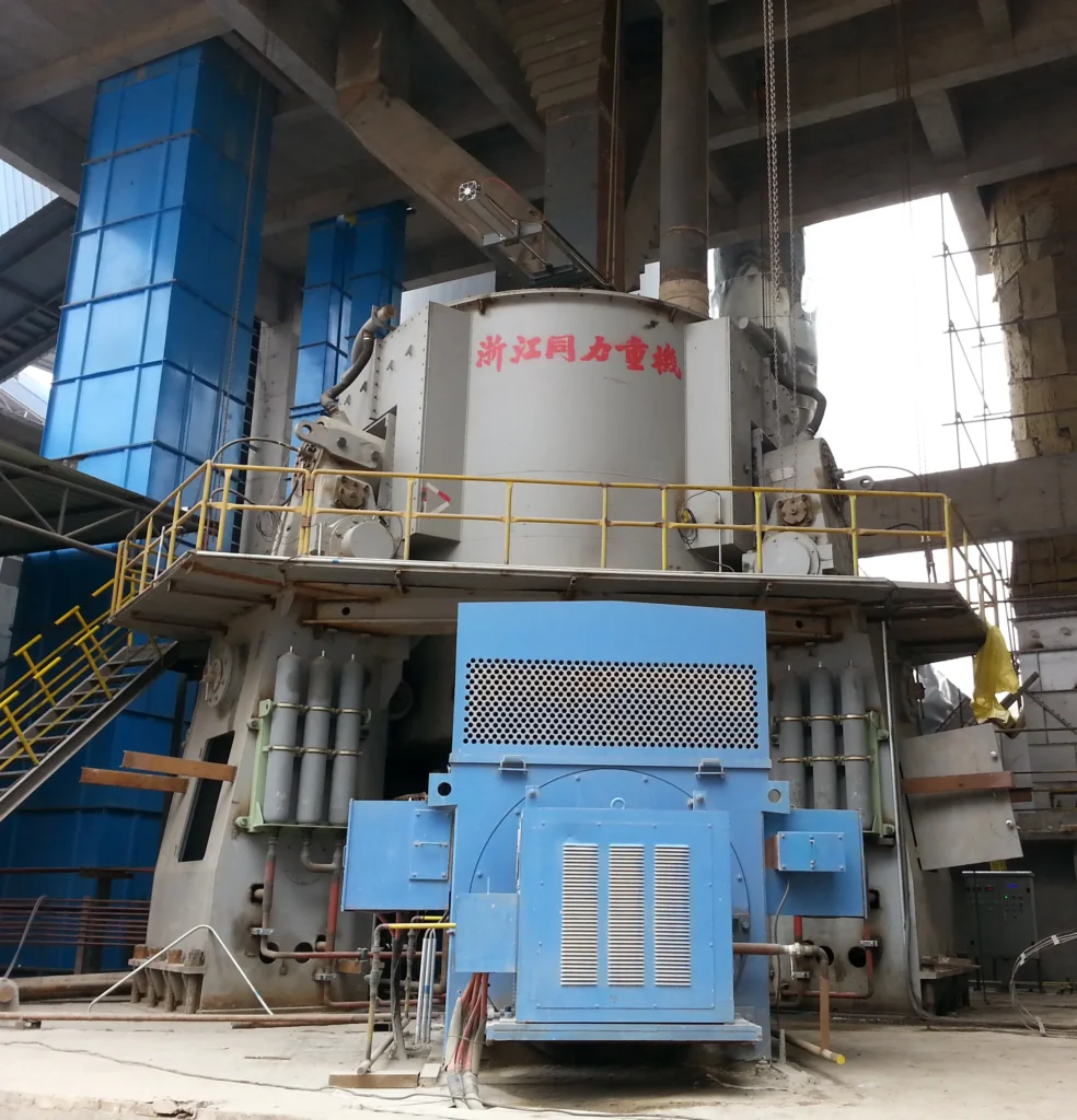 raw meal Pre-grinding vertical roller mill profile picture1 by tongli heavy machinery