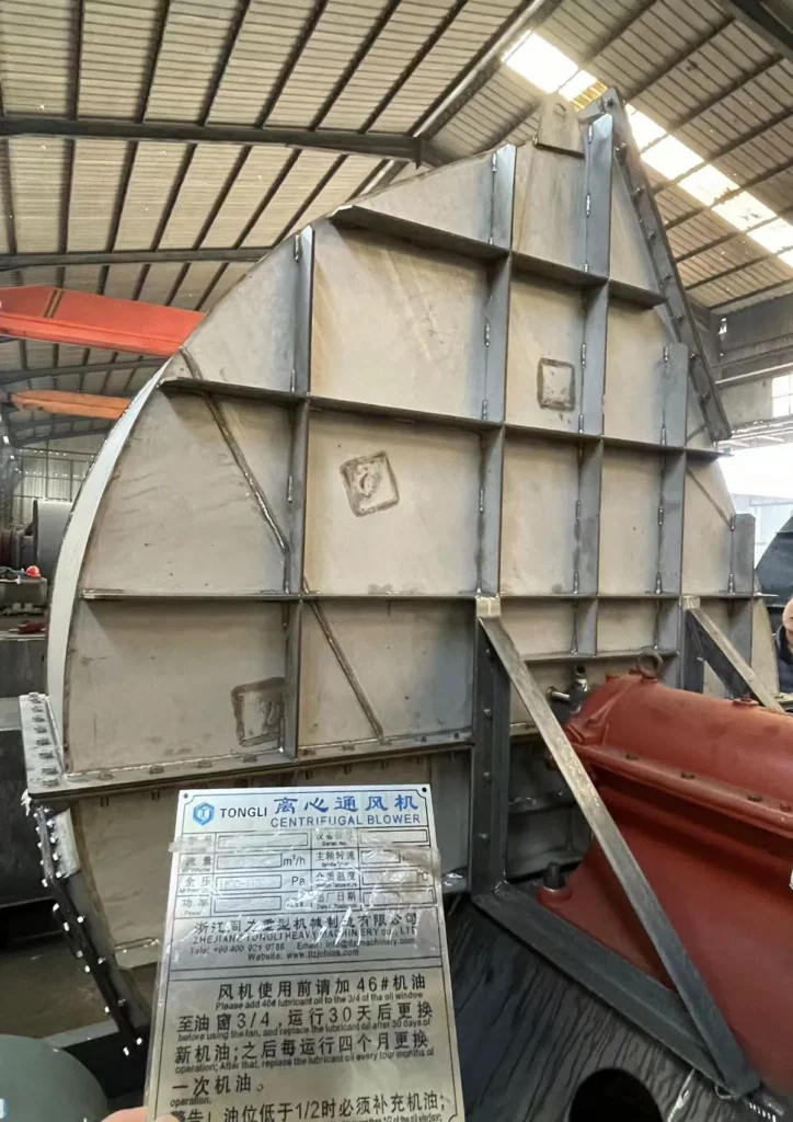 tongli NPK fertilizer plant dedusting system centrifugal blower fan detail picture2